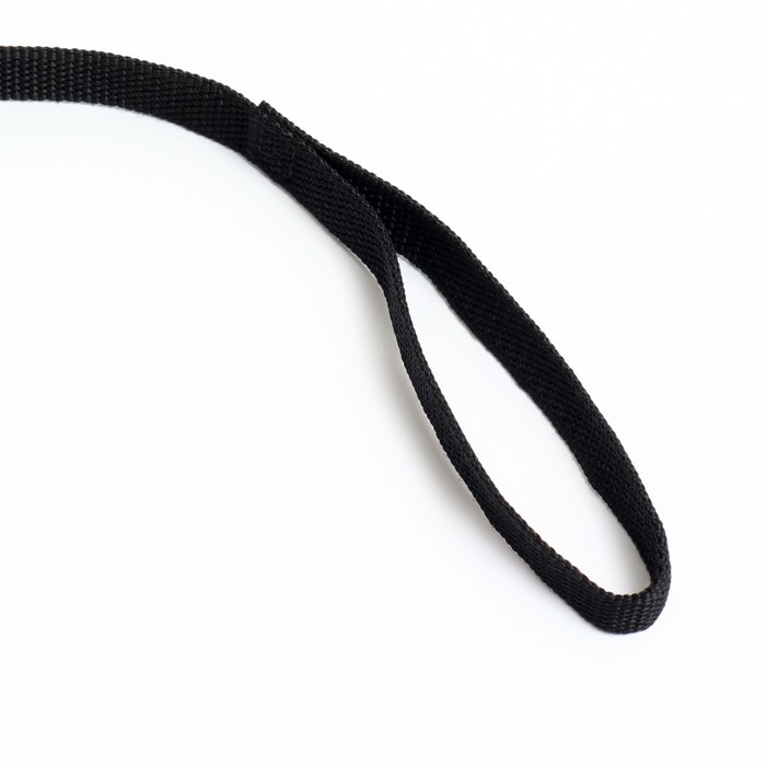 Поводок 5 м х 1,5 см, чёрный Поводок 5 м х 1,5 см, чёрный