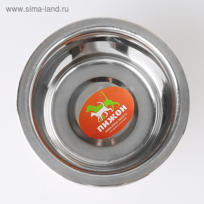 Миска стандартная цветная с принтом, 240 мл, розовая Миска стандартная цветная с принтом, 240 мл, розовая