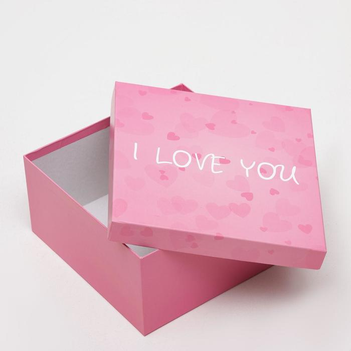 Набор коробок 6 в 1 Набор коробок 6 в 1 "Признание в любви", 25,5 х 25,5 х 13 - 16 х 16 х 8 см