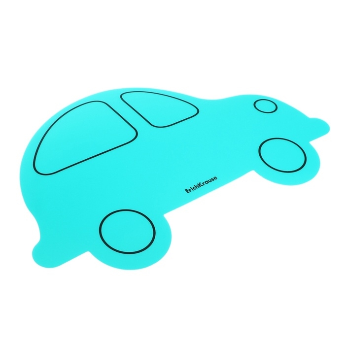 Доска для лепки А4, ErichKrause Доска для лепки А4, ErichKrause "Matt Ice Metallic Машинка", 1,3 мм, фигурная, микс