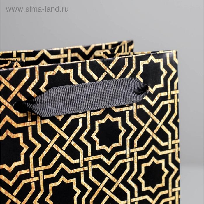 Пакет подарочный ламинированный под бутылку, упаковка, «Best wishes», 13 x 36 x 10 см Пакет подарочный ламинированный под бутылку, упаковка, «Best wishes», 13 x 36 x 10 см