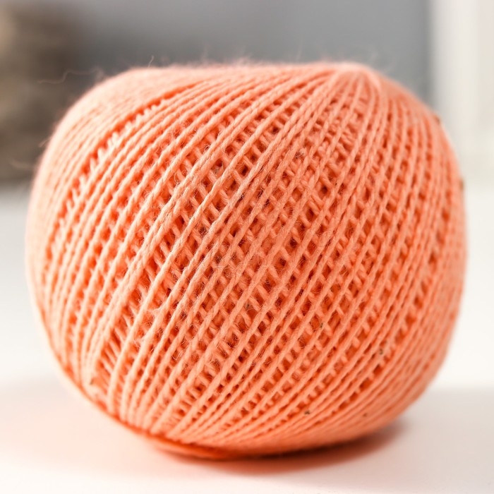 Нитки вязальные Нитки вязальные "Флокс" 150м/25гр 100% хлопок немерсеризованный цвет 0601