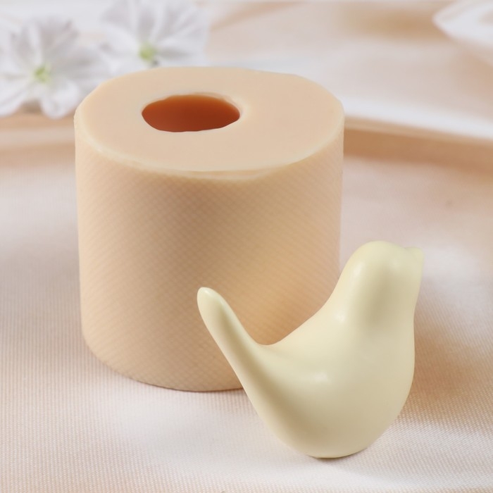 Молд силиконовый Молд силиконовый "Птичка" Силикон 6,5х3,5х7 см