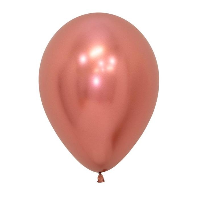 Шар латексный 12 Шар латексный 12" «Зеркальный», Reflex, ассорти делюкс, набор 50 шт.