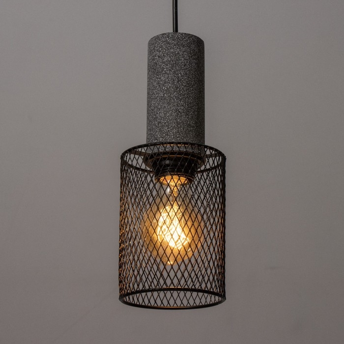 Светильник трековый Светильник трековый "Сатус" Е27 40Вт черный 10х10х26-126см