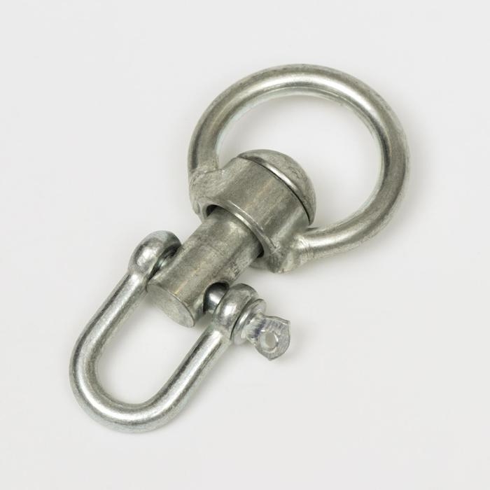 Вертлюг со скобой, большой (длина-9 см, ширина-4,5 см) Вертлюг со скобой, большой (длина-9 см, ширина-4,5 см)