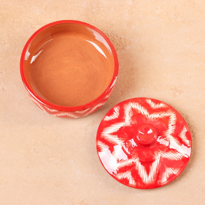 Сахарница Риштанская Керамика 250мл, Атлас Сахарница Риштанская Керамика 250мл, Атлас