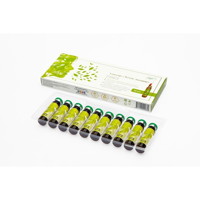 Эликсир «Эльзам. Лёгкое дыхание», с витамином C, 10 флаконов по 10 мл Эликсир «Эльзам. Лёгкое дыхание», с витамином C, 10 флаконов по 10 мл