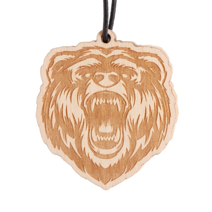 Подвеска автомобильная Grand Caratt Медведь, дерево, войлок Подвеска автомобильная Grand Caratt Медведь, дерево, войлок