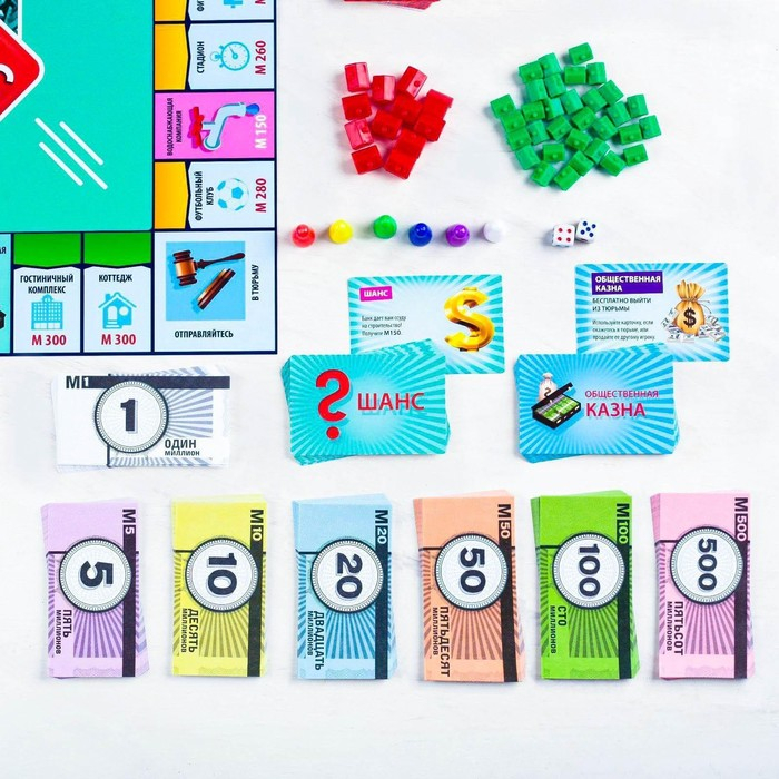 Настольная экономическая игра «MONEY POLYS», 60 карт, 8+ Настольная экономическая игра «MONEY POLYS», 60 карт, 8+