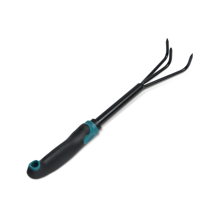Рыхлитель Greengo, длина 36 см, 3 зубца, эргономичная прорезиненная ручка Рыхлитель Greengo, длина 36 см, 3 зубца, эргономичная прорезиненная ручка