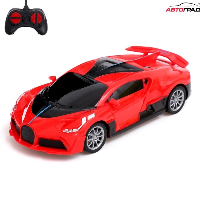 Машина радиоуправляемая «Железный ураган», 1:20, световые эффекты, работает от батареек, цвет красный Машина радиоуправляемая «Железный ураган», 1:20, световые эффекты, работает от батареек, цвет красный