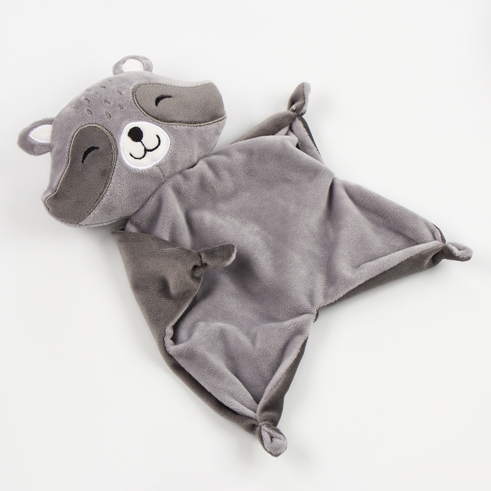 Набор подарочный: Комфортер 27 см + плед 71х125 см, «Енот» Набор подарочный: Комфортер 27 см + плед 71х125 см, «Енот»