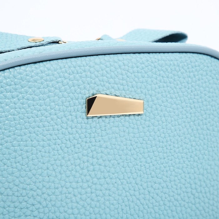 Сумка кросс-боди на молнии, цвет голубой Сумка кросс-боди на молнии, цвет голубой