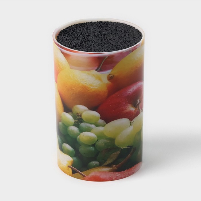 Подставка для ножей с наполнителем «Фрукты», 14×9 см Подставка для ножей с наполнителем «Фрукты», 14×9 см