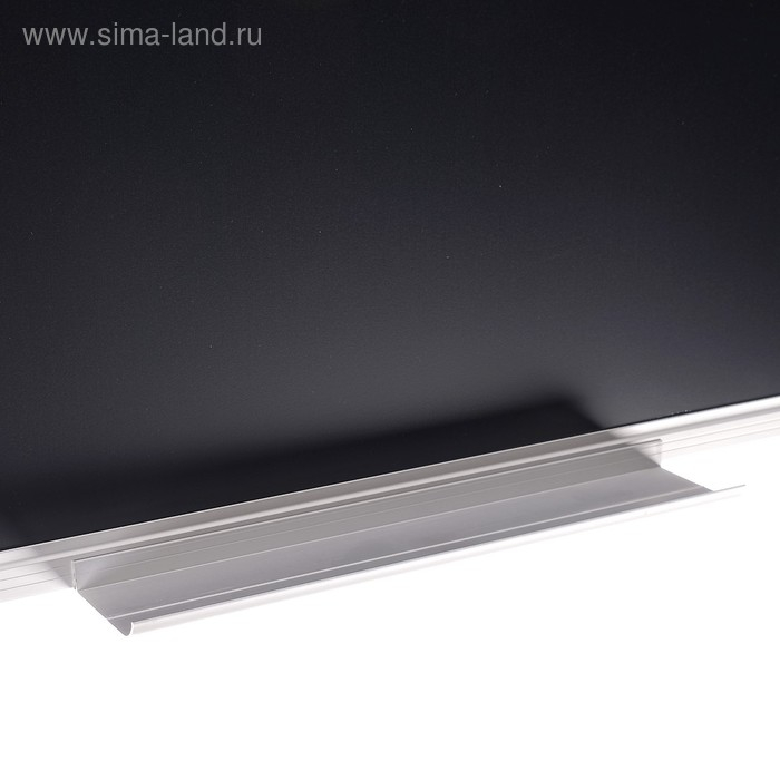 Доска магнитно-меловая, 60х90 см, ЧЁРНАЯ, Calligrata СТАНДАРТ, в алюминиевой рамке, с полочкой Доска магнитно-меловая, 60х90 см, ЧЁРНАЯ, Calligrata СТАНДАРТ, в алюминиевой рамке, с полочкой