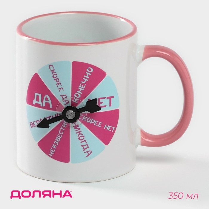 Кружка керамическая Доляна Twist, 350 мл, 12×8×9,5 см, цвет белый Кружка керамическая Доляна Twist, 350 мл, 12×8×9,5 см, цвет белый