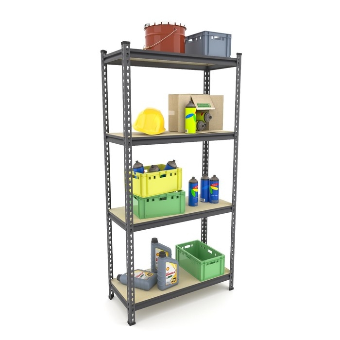 Стеллаж  Стеллаж "Everest Beamy Simple-D16" нагрузка на полку - 250 кг, 180 х 90 х 30 см