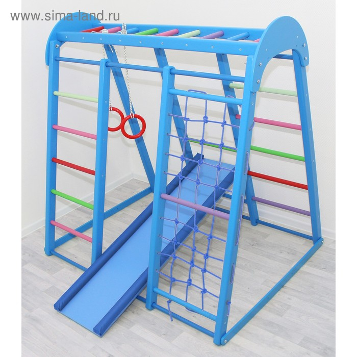 Детский спортивный комплекс ZABIAKA Super Champion, цвет синий Детский спортивный комплекс ZABIAKA Super Champion, цвет синий