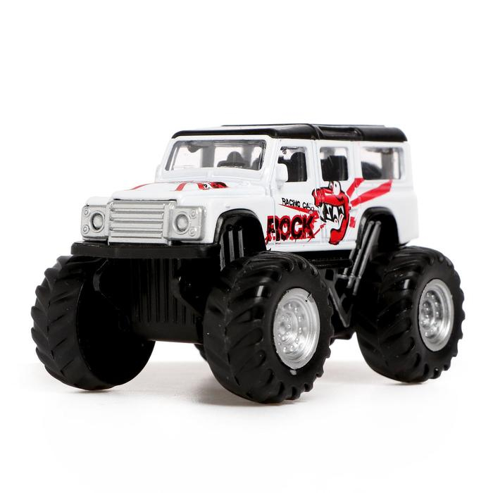 Машина металлическая «Биг-фут», инерционная, МИКС Машина металлическая «Биг-фут», инерционная, МИКС