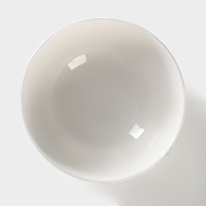 Салатник фарфоровый «Аврора», 350 мл, 11,5×6 см