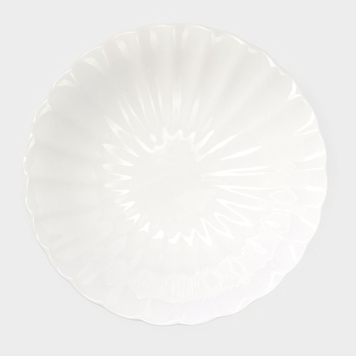 Подставка для десертов фарфоровая Magistro «Цветок», d=21,5 см