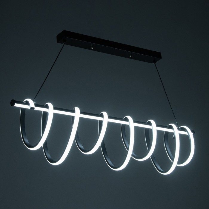 Светильник с ПДУ Светильник с ПДУ "Аксел" LED 120Вт 3000-6000К черный 90х25х18 см