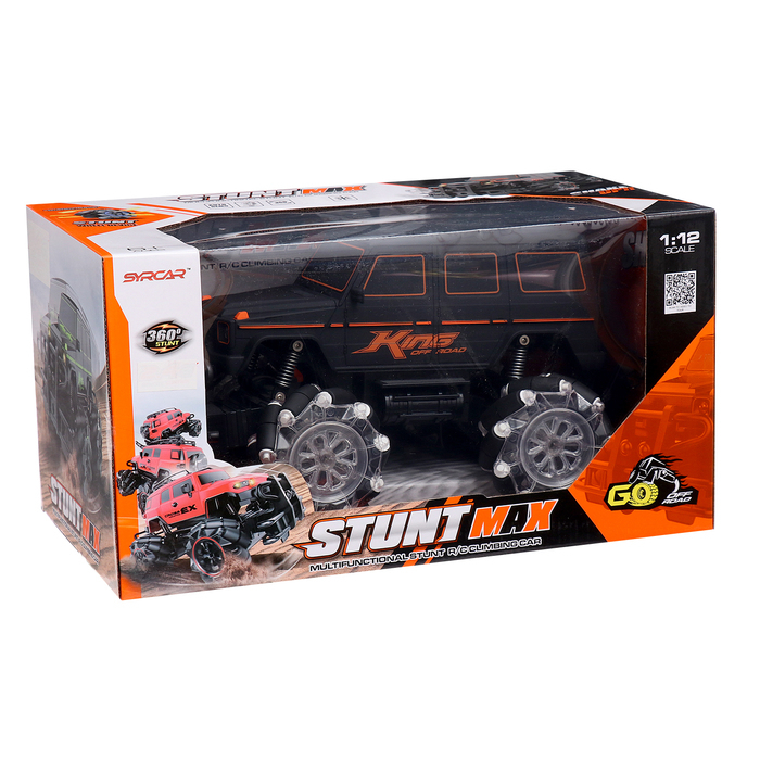 Машина радиоуправляемая «Внежорожник», 1:12, 4WD, движение во всех направлениях, работает от аккумулятора, цвет чёрный Машина радиоуправляемая «Внежорожник», 1:12, 4WD, движение во всех направлениях, работает от аккумулятора, цвет чёрный