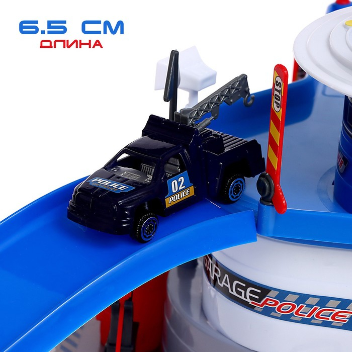 Игровой набор «Полицейский участок», 2 уровня, вертолетная площадка Игровой набор «Полицейский участок», 2 уровня, вертолетная площадка