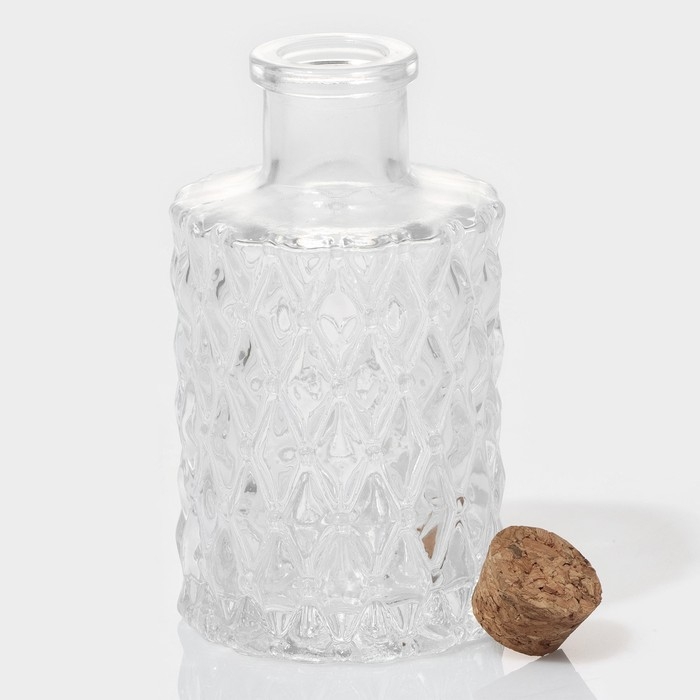 Набор баночек стеклянных для специй с пробковой крышкой Доляна «Парфе», 130 мл, 11,5×5,5 см, 12 шт Набор баночек стеклянных для специй с пробковой крышкой Доляна «Парфе», 130 мл, 11,5×5,5 см, 12 шт