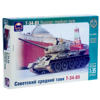 Сборная модель «Советский средний танк Т-34-85», Ark models, 1:35, (35001)