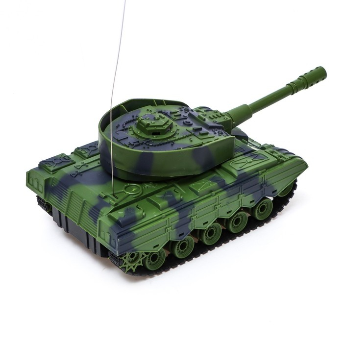 Танк радиоуправляемый «Армия», работает от аккумулятора, световые и звуковые эффекты, цвет МИКС Танк радиоуправляемый «Армия», работает от аккумулятора, световые и звуковые эффекты, цвет МИКС