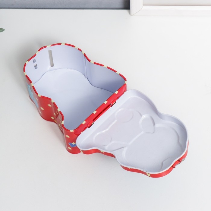 Копилка металл с замочком Копилка металл с замочком "Лягушонок" МИКС 5х8,5х10 см