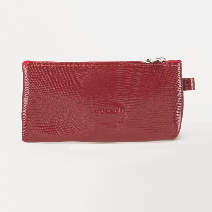 Ключница на молнии, длина 13, 5 см, 2 кольца, цвет красный Ключница на молнии, длина 13, 5 см, 2 кольца, цвет красный