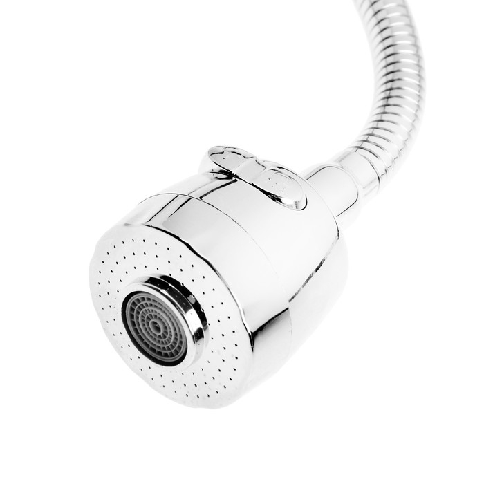 Смеситель для кухни Смеситель для кухни "Эверест" B58-025, однорычажный, гибкий излив, хром