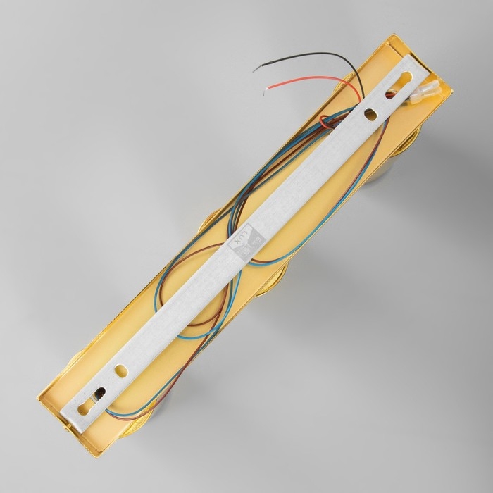 Спот Спот "Этнес" 3хGU10 золото 50х6,5х16,5 см