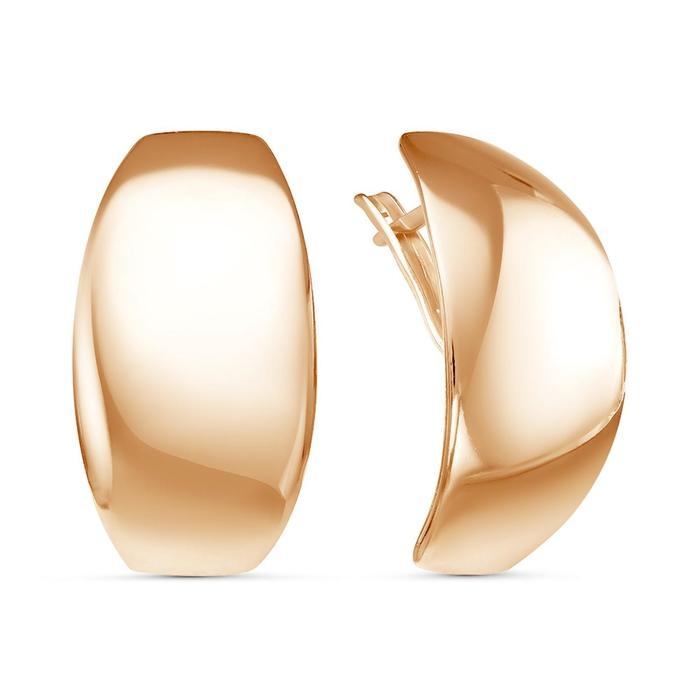 Серьги «Минимализм» пластина, позолота Серьги «Минимализм» пластина, позолота