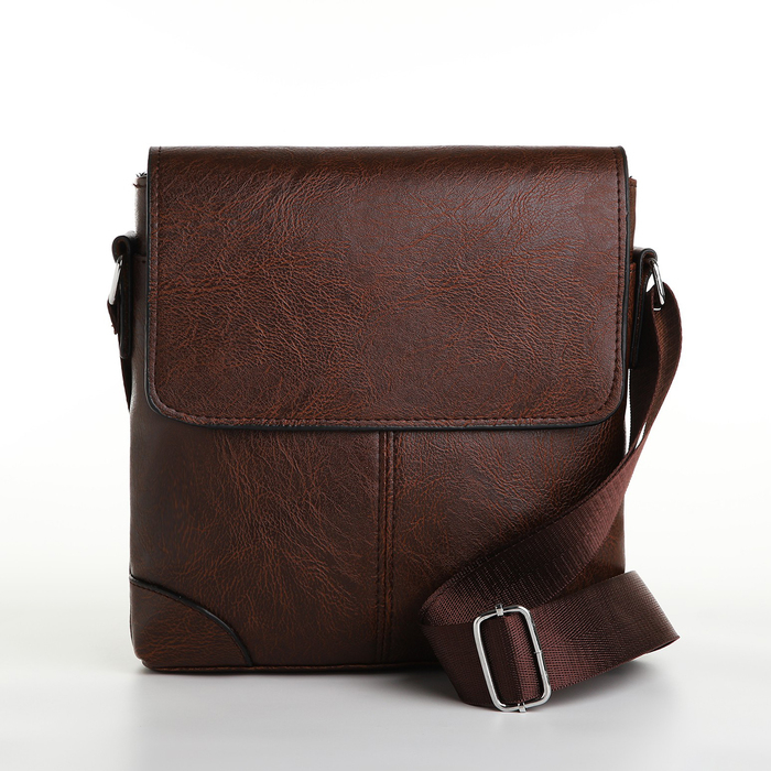 Сумка мужская, цвет коричневый Сумка мужская, цвет коричневый