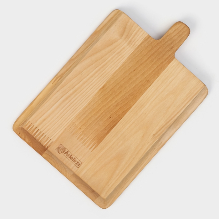 Доска - блюдо для подачи сервировочная Adelica «Лопата», 25×16,7×1,8 см, пропитано минеральным маслом, берёза Доска - блюдо для подачи сервировочная Adelica «Лопата», 25×16,7×1,8 см, пропитано минеральным маслом, берёза