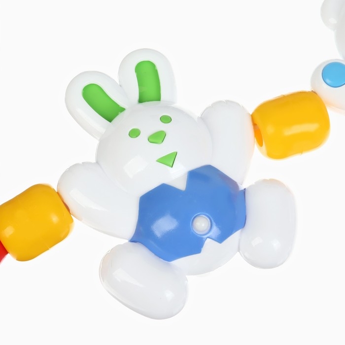 Растяжка на коляску/кроватку «Лесная сказка», 3 игрушки, Аэлита Растяжка на коляску/кроватку «Лесная сказка», 3 игрушки, Аэлита