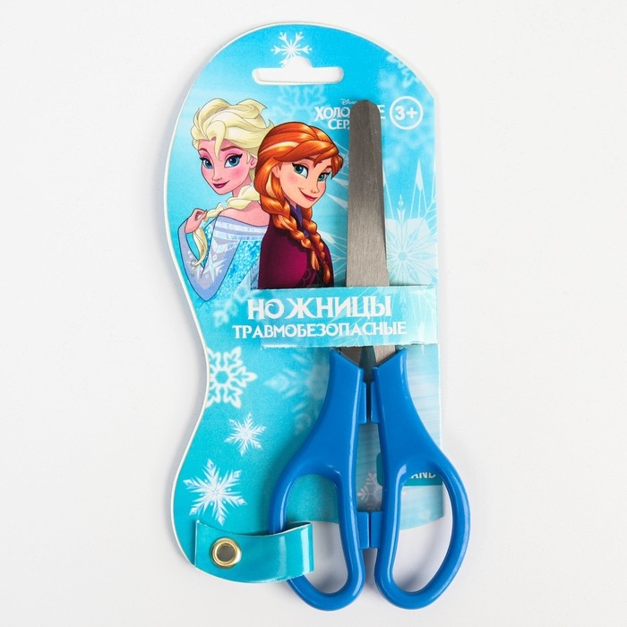 Ножницы детские 12 см, безопасные, пластиковые ручки, Холодное сердце, МИКС Ножницы детские 12 см, безопасные, пластиковые ручки, Холодное сердце, МИКС