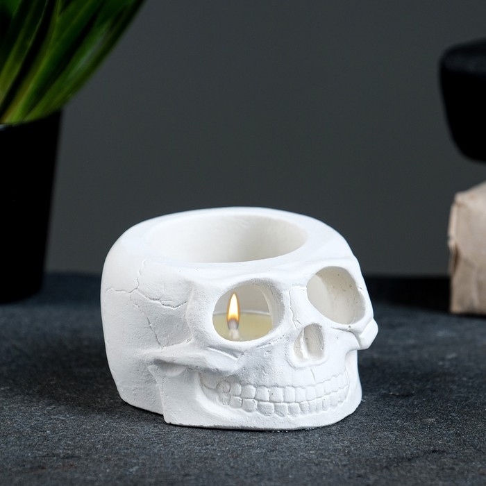 Подсвечник Подсвечник "Череп муэрто" 8х7х5см
