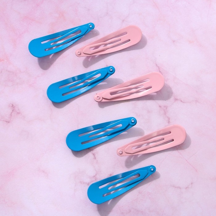 Заколки для волос «Бьюти», 7 шт, 5 х 1 х 0,1см Заколки для волос «Бьюти», 7 шт, 5 х 1 х 0,1см