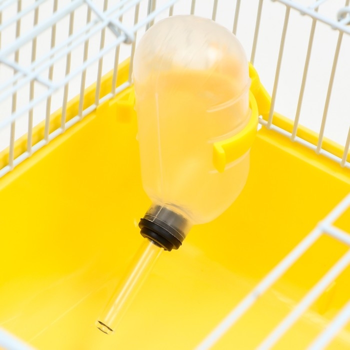 Клетка для грызунов Клетка для грызунов "Пижон", 27 х 21 х 17 см, жёлтая