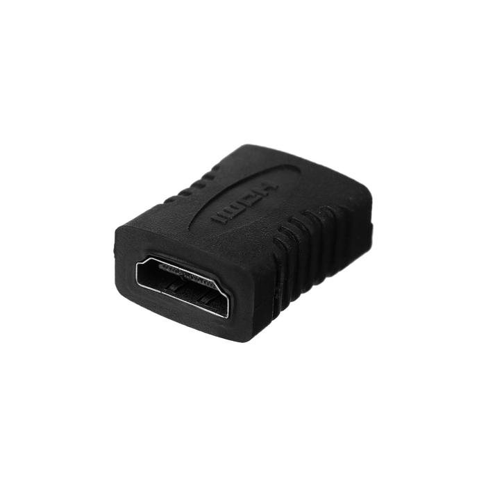 Переходник Luazon PL-004, HDMI (f) - HDMI (f), черный Переходник Luazon PL-004, HDMI (f) - HDMI (f), черный