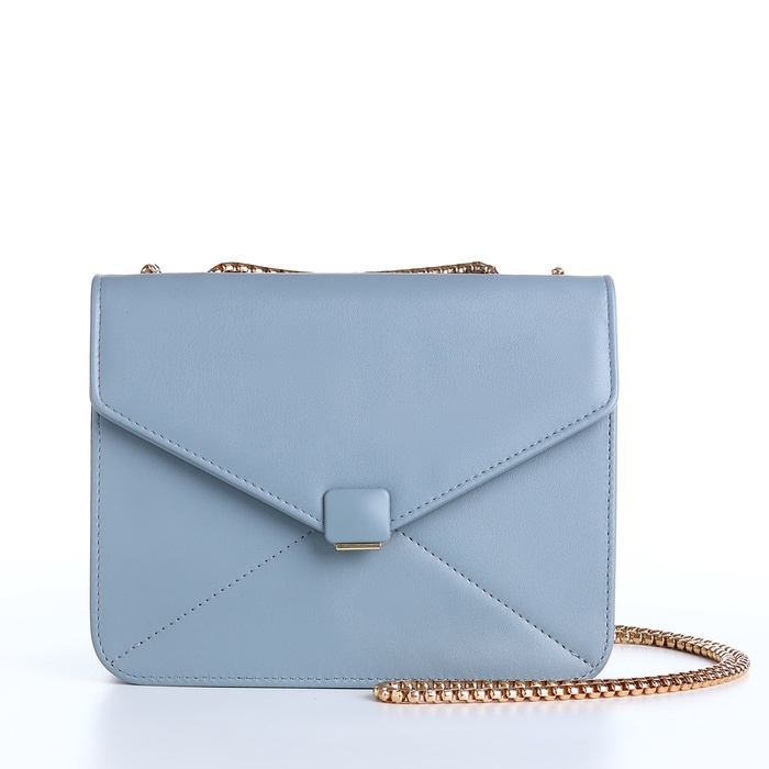 Сумка женская на магните, маленький размер, цвет голубой Сумка женская на магните, маленький размер, цвет голубой