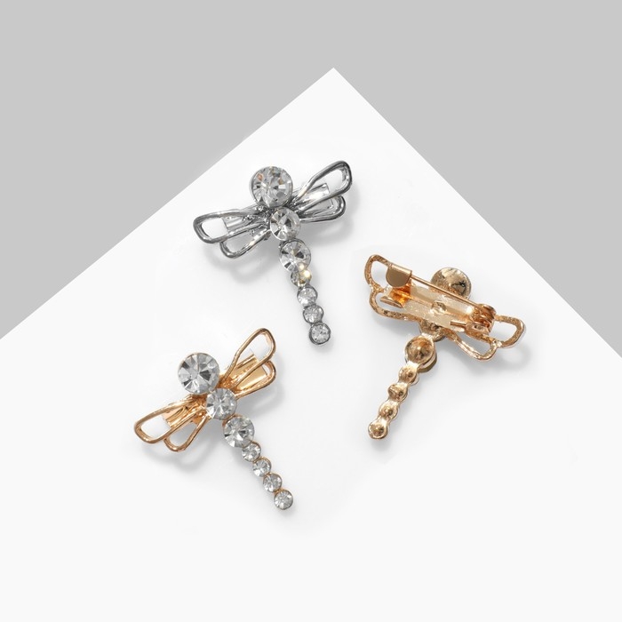 Брошь «Стрекозы» маленькие, цвет МИКС (неделимая фасовка 12 шт., цена за шт.) Брошь «Стрекозы» маленькие, цвет МИКС (неделимая фасовка 12 шт., цена за шт.)