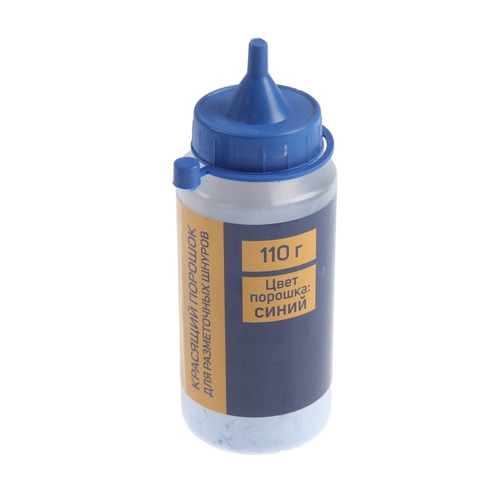 Набор разметочный ТУНДРА, шнур малярный 15 м, красящий порошок 110 г, синий Набор разметочный ТУНДРА, шнур малярный 15 м, красящий порошок 110 г, синий