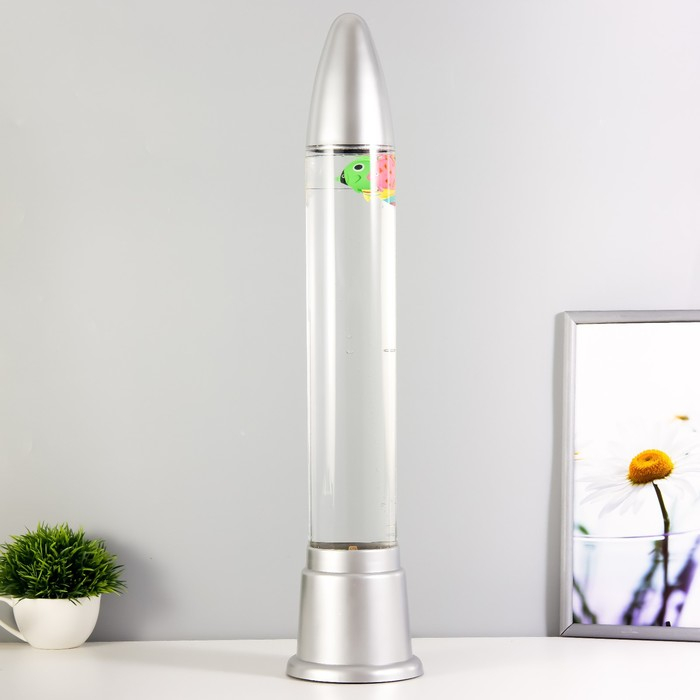Светильник  Светильник "Ракета" LED, лава, аквариум h=60 см RISALUX