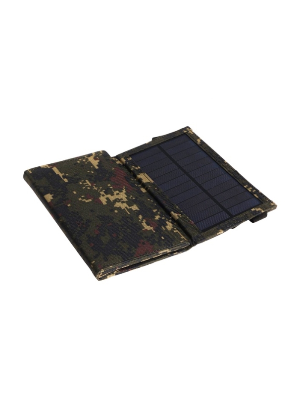 Солнечная панель для зарядки телефона, складная, 4 панели, 21 Вт, 44×16.5×0.3 см, хаки Солнечная панель для зарядки телефона, складная, 4 панели, 21 Вт, 44×16.5×0.3 см, хаки